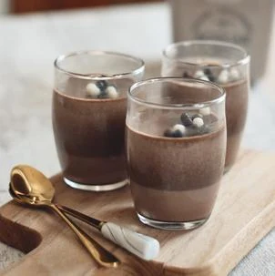 Panna cotta de praliné